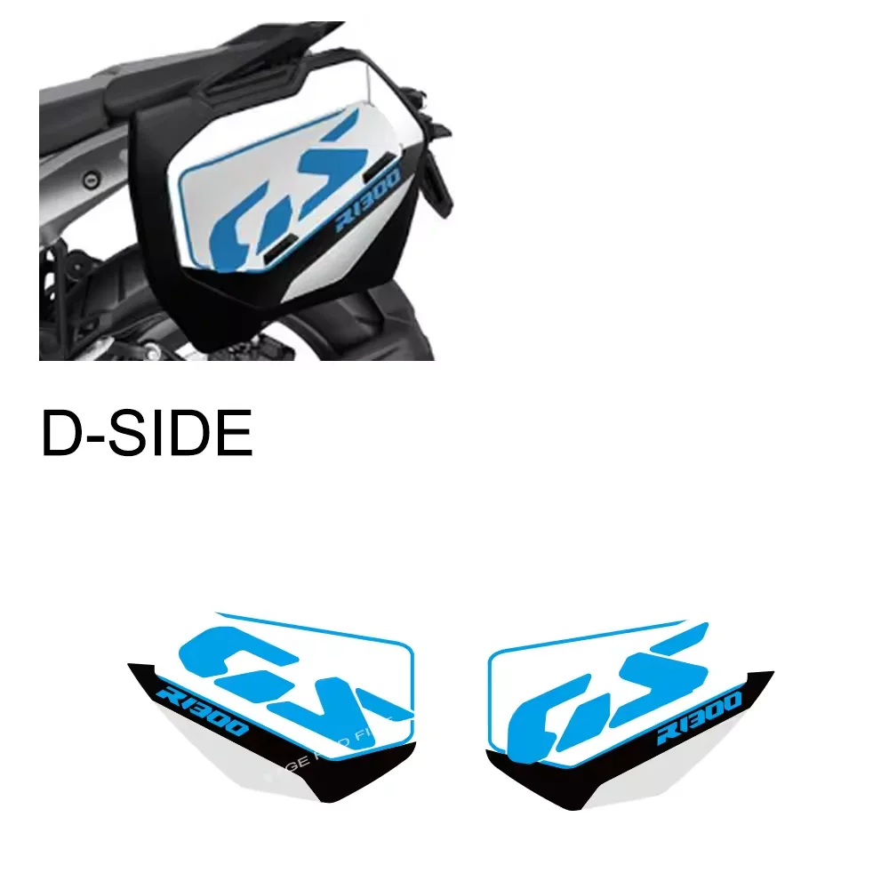 Motorfiets Accessoires Koffer Stickers Kofferbak Midden Side Stickers Voor R1300GS R1300GS r1300 gs 2023 2024 Decal Kit