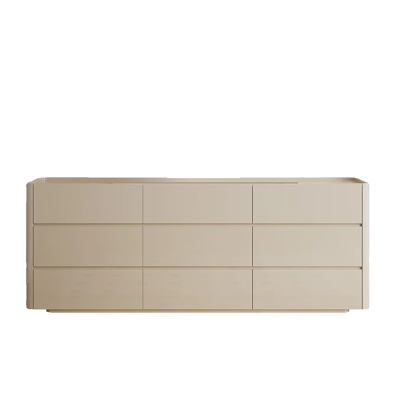 

L*Nine-bucket eight-bucket cabinet, bedroom, living room, bedside paint, bright solid wood storage locker