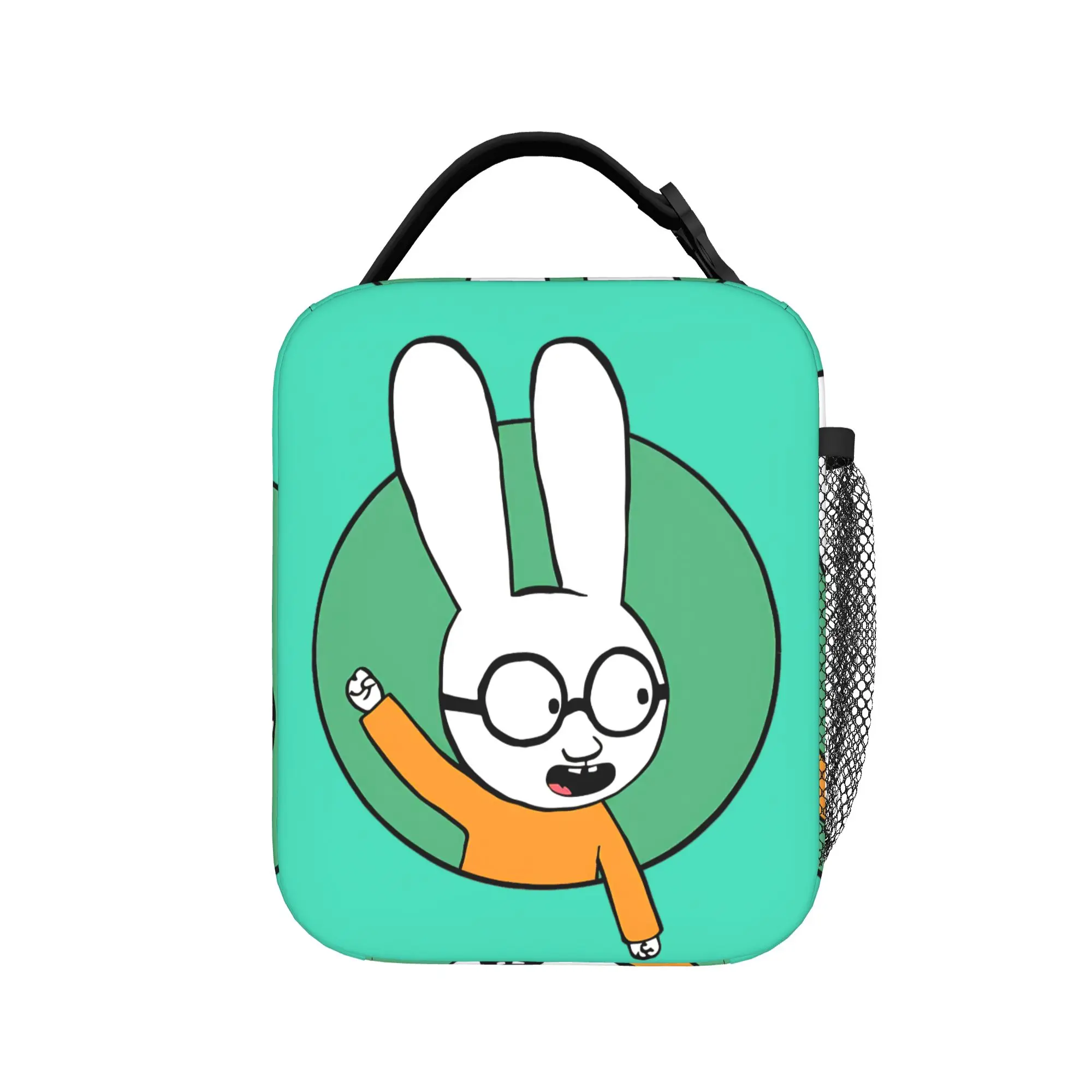 Simons Super Rabbit Ferdinand Insulated Lunch Bags Thermal Bag Reusable,Lunch Container  Leakproof Tote Lunch Box Bento Pouch