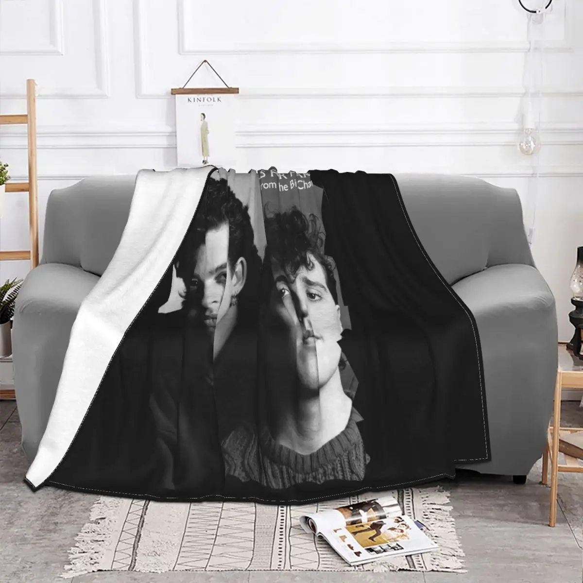 Tears For Fears Songs From The Big Chair Black Unisex S 234Xl M429 Sale Selling Throw Blanket