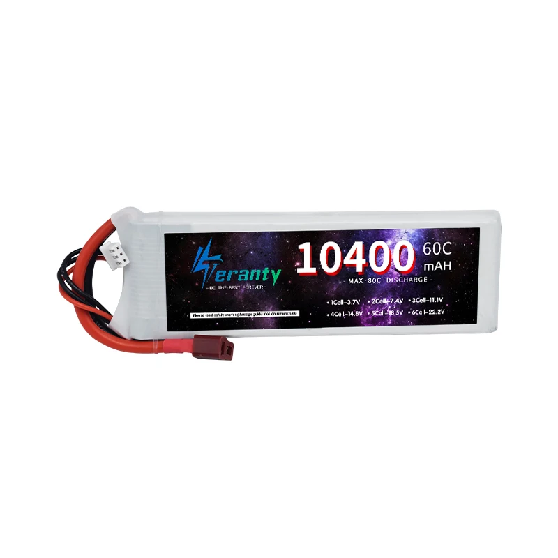TERANTY 2S Lipo Batterij 7.4V 1500/2200/2700/3000/3300/4200/5200/6000/6800/7800/8800/10400mAh Voor RC Model Speelgoed Vliegtuigen Boot Auto