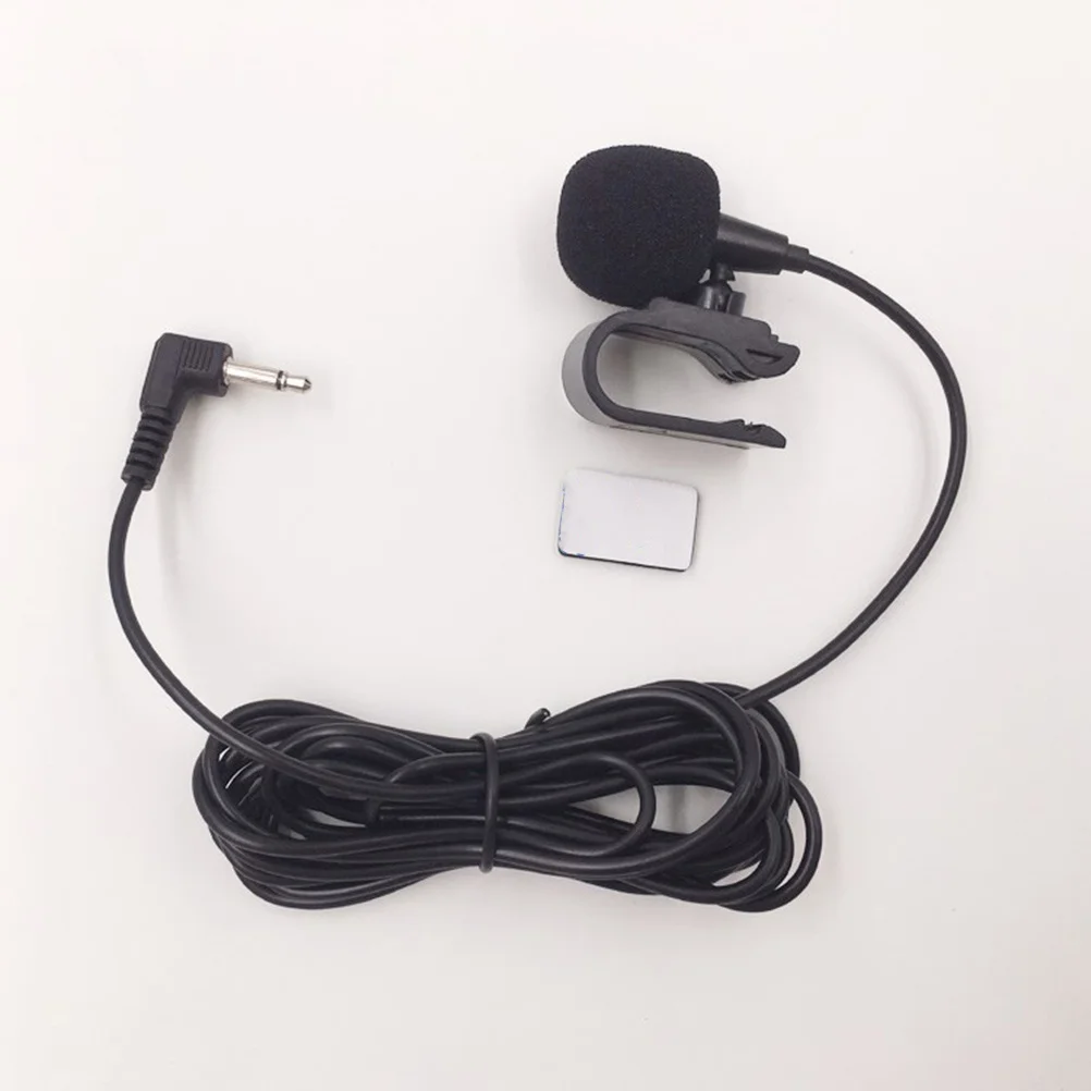 

Microphone 3.5mm Adapter for Motorcycle Motorbike Music Stereo GPS Collar Clip Black Hands-Free Easy Install