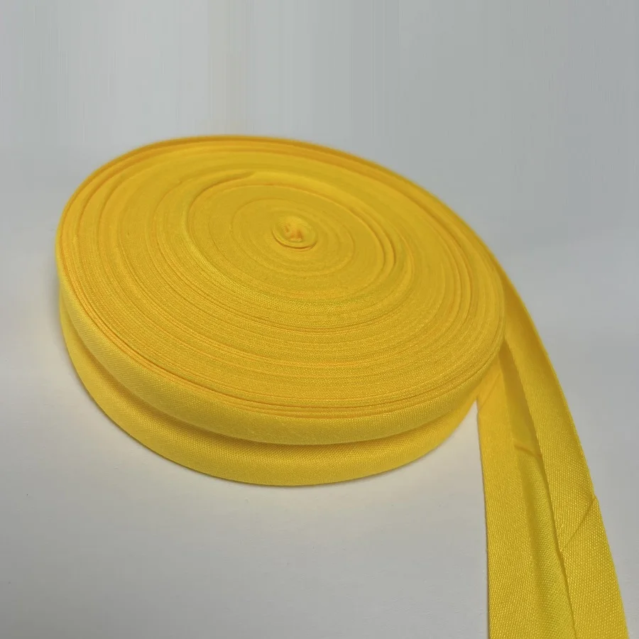 20 mm Polyester-Schrägband – einfach gefaltetes einfarbiges Band, Nähbesatz, DIY-Schneidezubehör zum Basteln – Detail 10