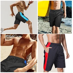 Men's Swim Shorts Quick Drying Surf Shorts Swimsuit Breathable Drawstring With Pockets Suitable for Surf Beach Summer6