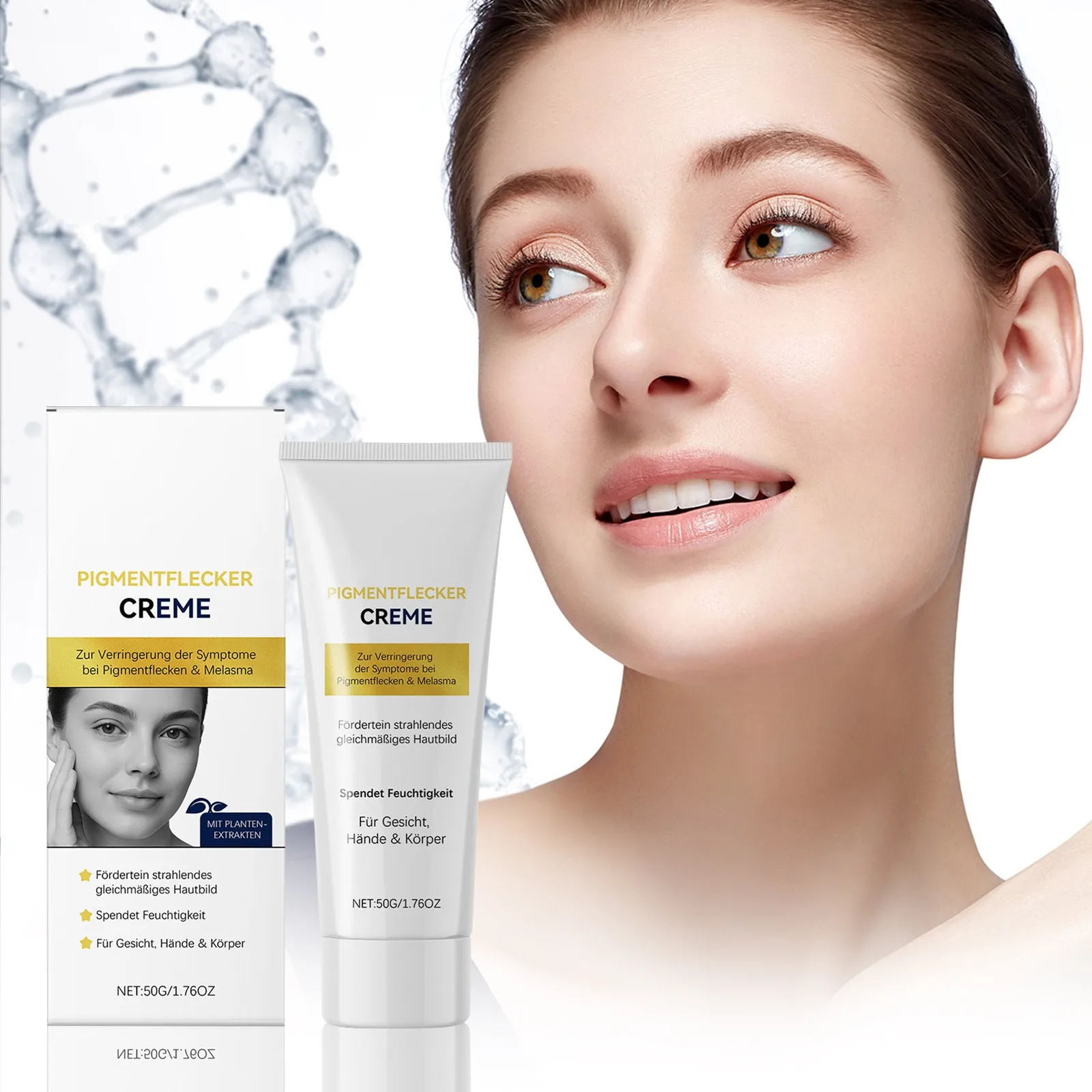 

Brightening Facial Serum Pigmentation Cream, Whitening Moisturizer Reduces Melanin Deposition And Improves Uneven Skin Tone（1pc）