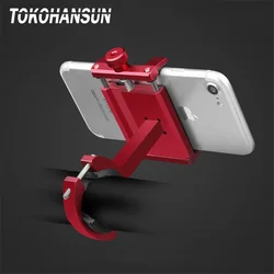 Universal Aluminum Alloy Motorcycle Phone Holder For iPhone 11 pro Support Telephone For gps moto holder Bike Handlebar Holder