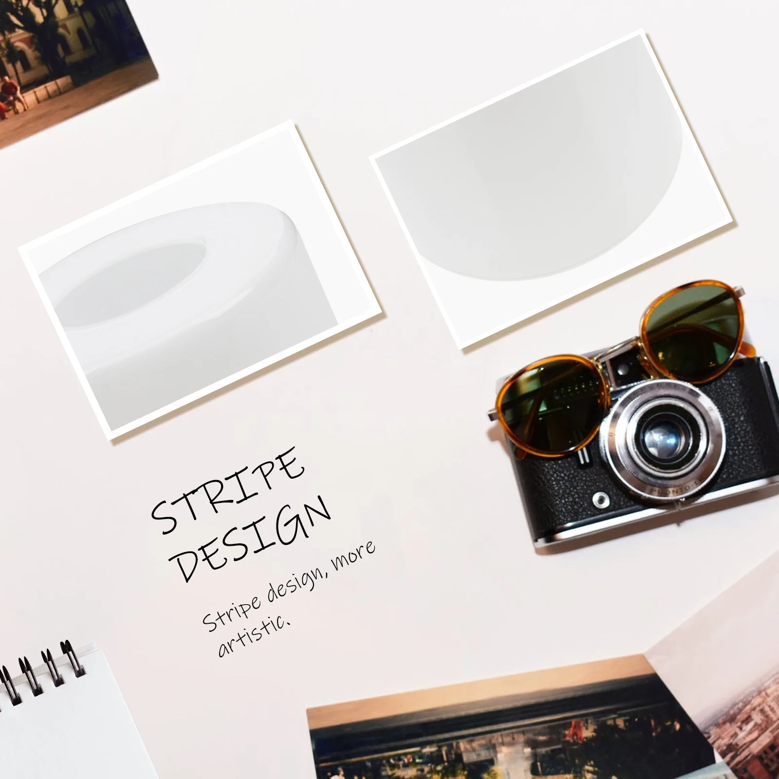 

Straight Tube Glass Lampshade Transparent Durable Home Light Cover Elegant Design Soft Light Protection Straight Tube Lamp Shade