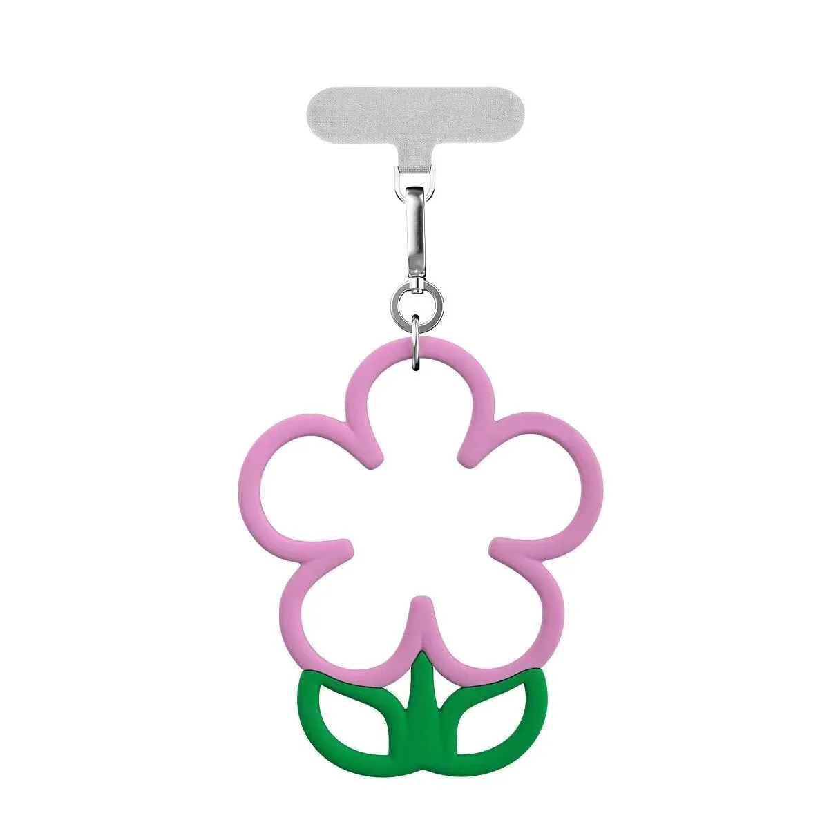 

Pink Flower Phone Charm Mobile Phone Accessories Phone Hanging Pendant