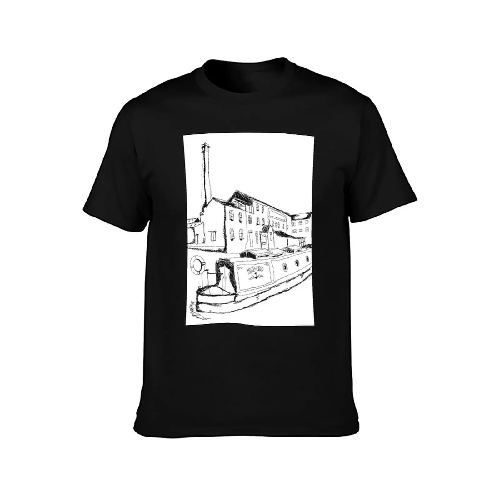 The potters T-Shirt, Summer Casual Cotton Tee, Oversized Streetwear Tops, Vintage Graphic Print, Loose Fit Short Sleeve