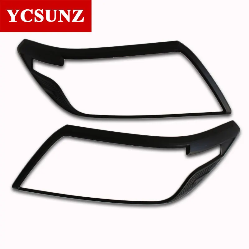 Headlights cover For Nissan Navara Np300 D23 2014-2020 Accessories For Nissan Frontier 2016 Car Styling Part YCSUNZ