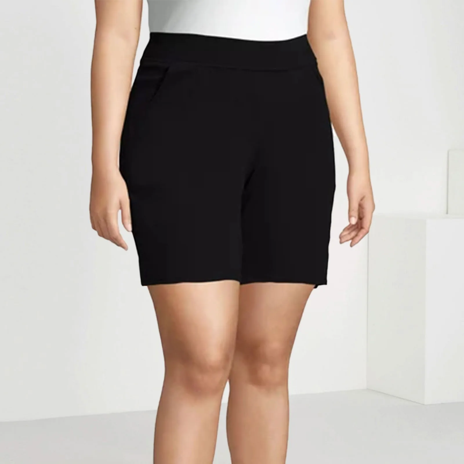 

Shorts Outfits Women Women'S Comfort Plus Size Thigh Slim Fit Shorts Fit Short Sleeve Jogging Suits For Women Set Women Short