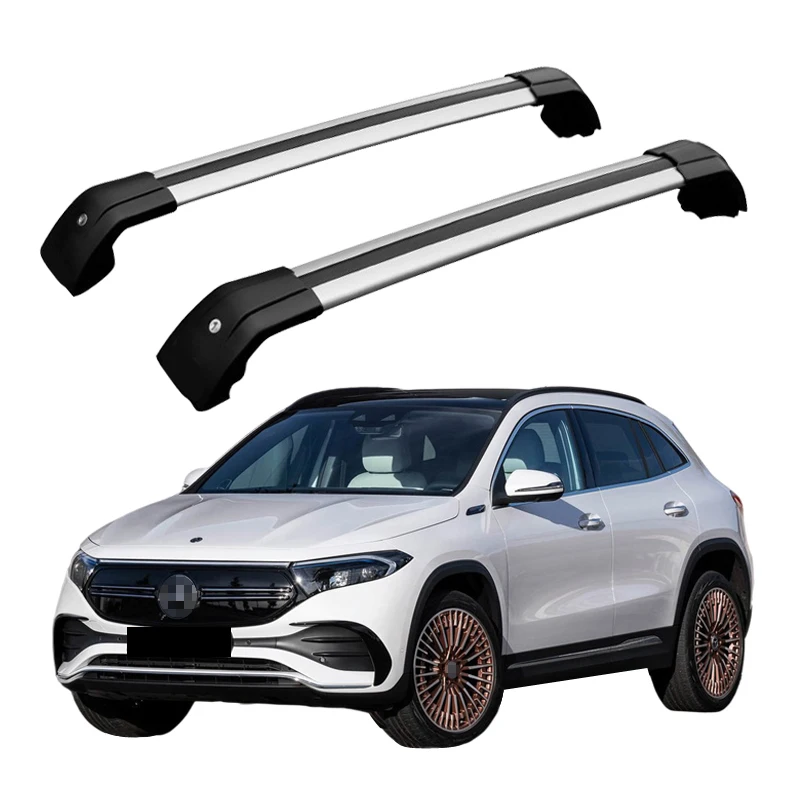 no noise high quality aluminum universal luggage bar car Roof Rack For  EQA 2022-2023