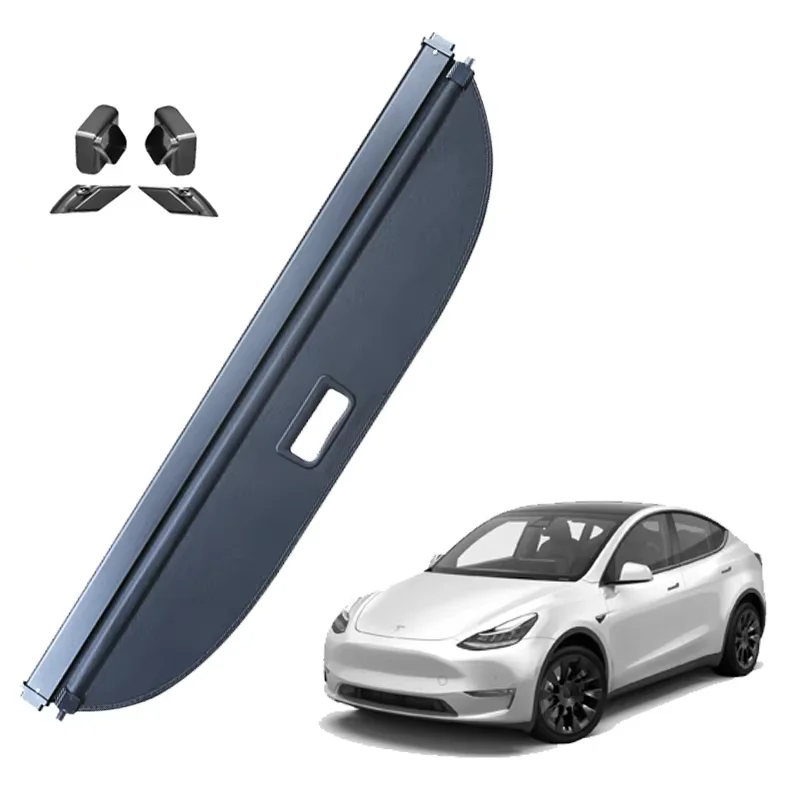 

Retractable Trunk Cargo Cover for Tesla Model Y Car Parcel Shelf Universal Interior Accessories