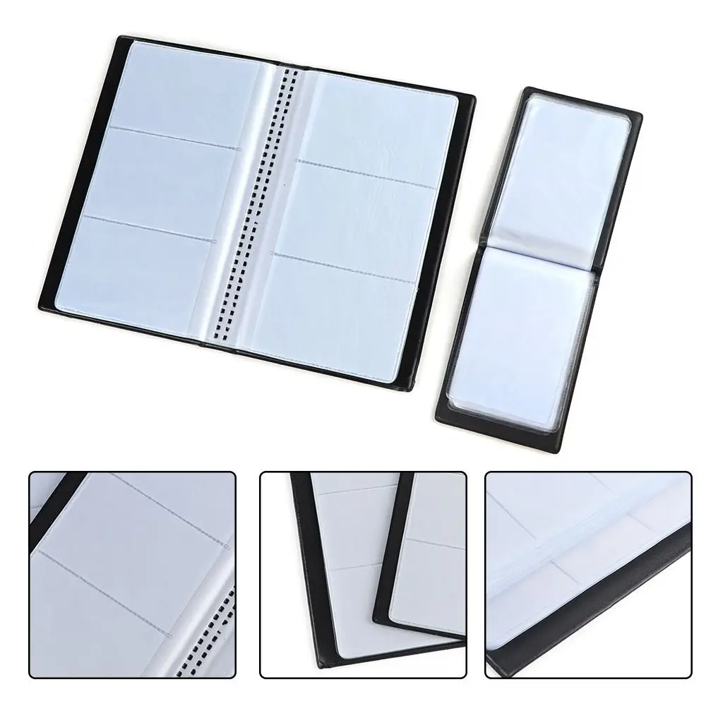 Paper Craft Collection Container Leather Card Holder Books Book Case Cards Album