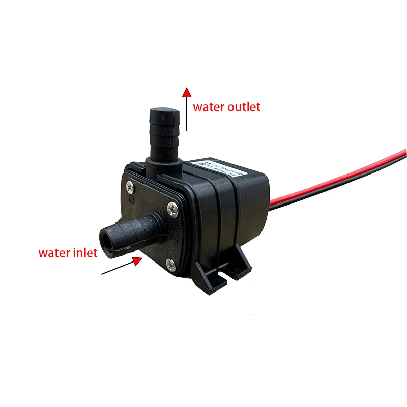 Tragbare DC 12V 4,8 W 24V 5,8 W 240L/H Pumpe Bürstenlosen Motor Zyklus Tauch Pumpe Pool wasserdicht Stille Pumpe