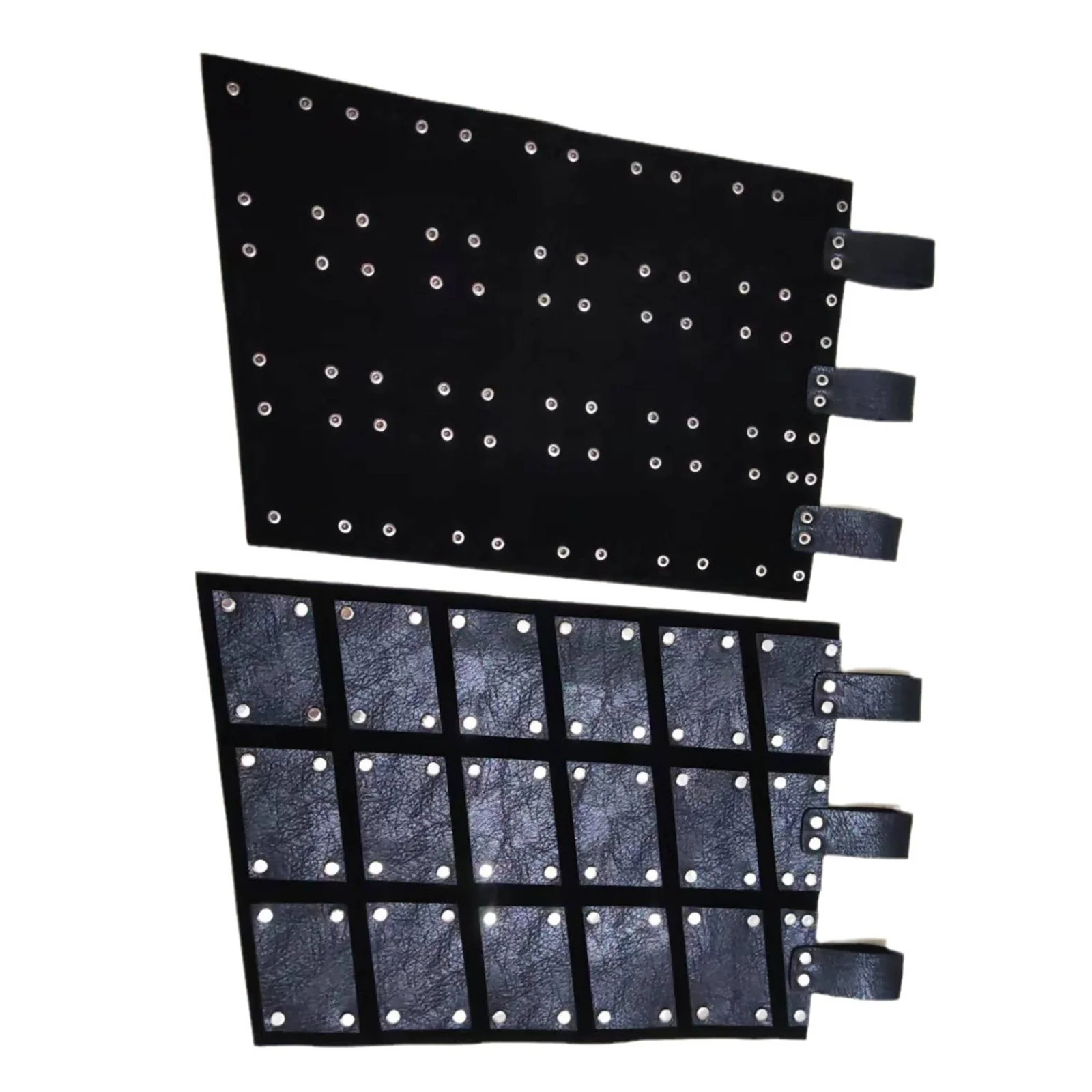 Armure de jambe médiévale rétro pour hommes, armure de cuisse de Pirates Vikings, Faux cuir, Double face, ceinture d'armure de taille, jupe de chevaliers pour Larp