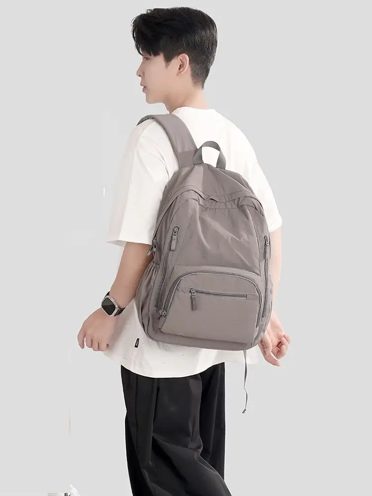 

Travel Busin Trip Lightweight Lage Handle Strap Sli Bapa for Young Men And Women Double oulder Bag School Boo...