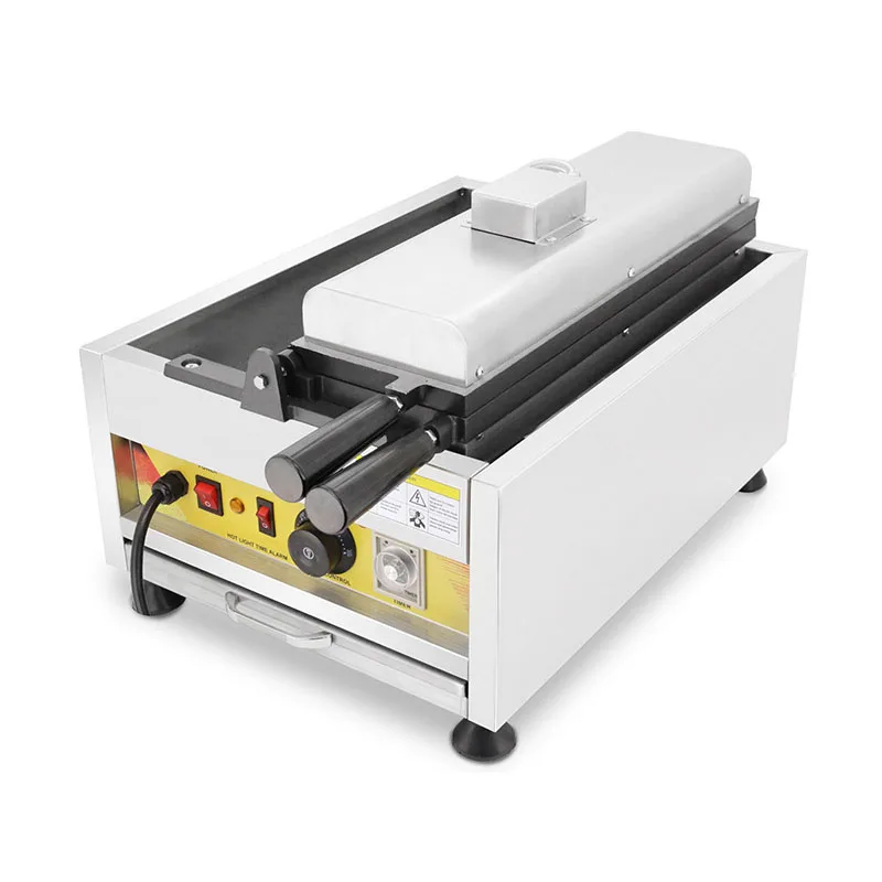 Electric 110V/220V Commercial Fish Taiyaki Maker Machine with Fish-tailed Lion Head