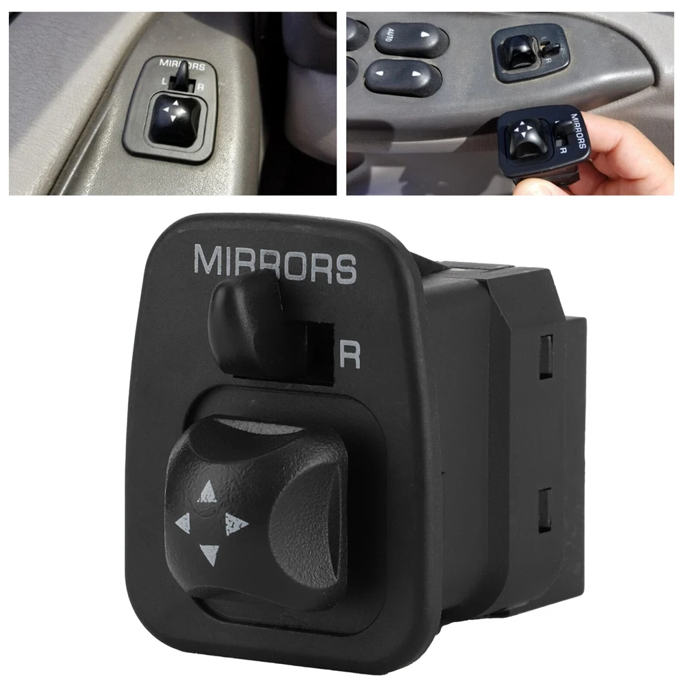 F65Z17B676AB Car Power Rearview Mirror Control Switch Button for Ford Excursion,Escort,F-150,F-250,F-350 Super Duty,Thunderbird