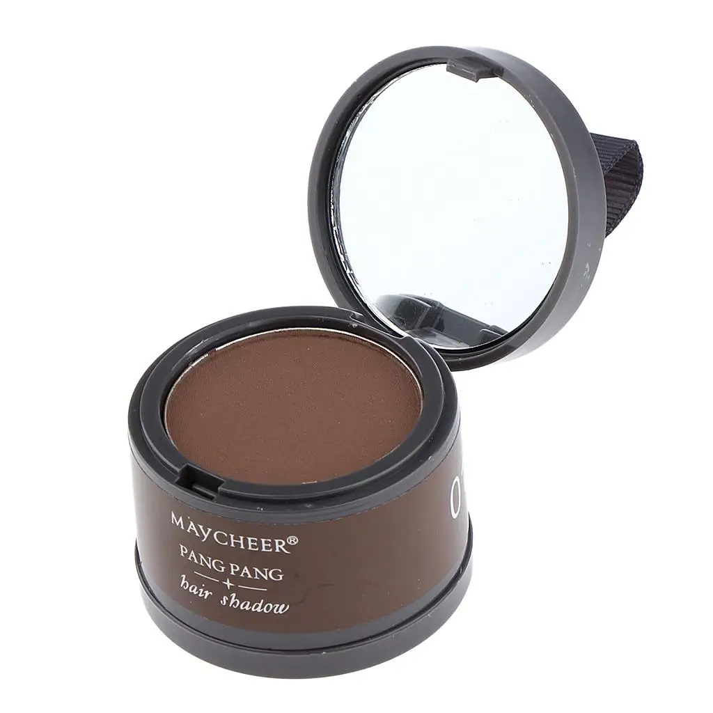 Paleta de corretivo de linha fina, pó de sombreamento, paleta de sombra de olhos natural para coloração de cabelo e modificação de testa