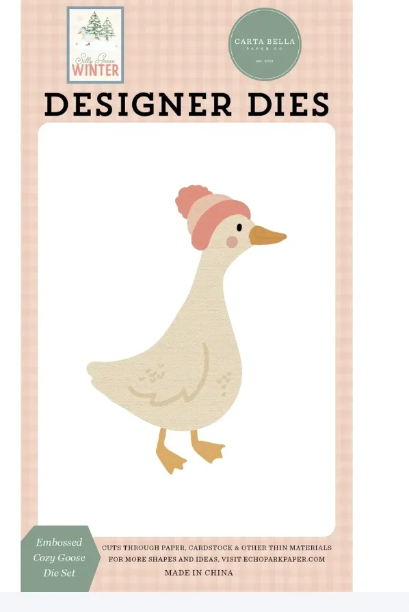 The Detailed Goose Stamps 2026 New Metal Cutting Dies For DIY Scrap Booking Crafts Dies Cut Stencils Maker Photo Album Template
