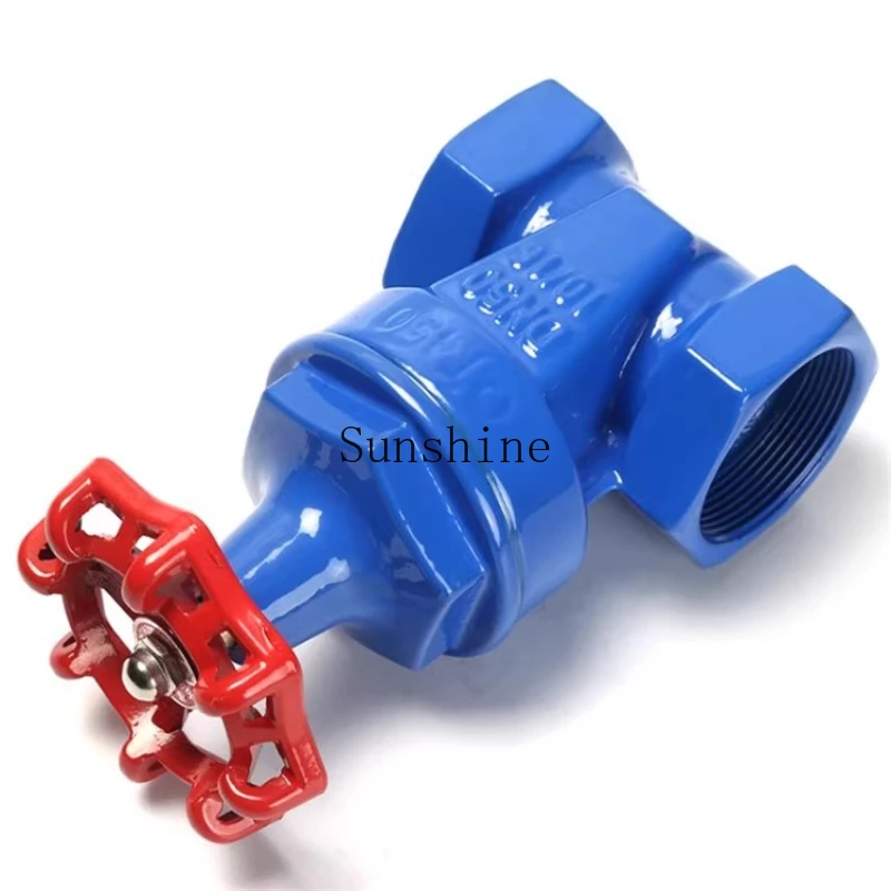 

Internal thread soft seal gate valve Z15X dark rod 16Q ductile iron fire discharge 4 points