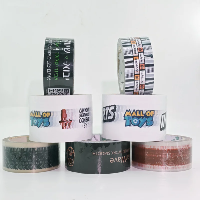 custom.Custom Printed BOPP Adhesive Packing Tape 10 Rolls Minimum Order