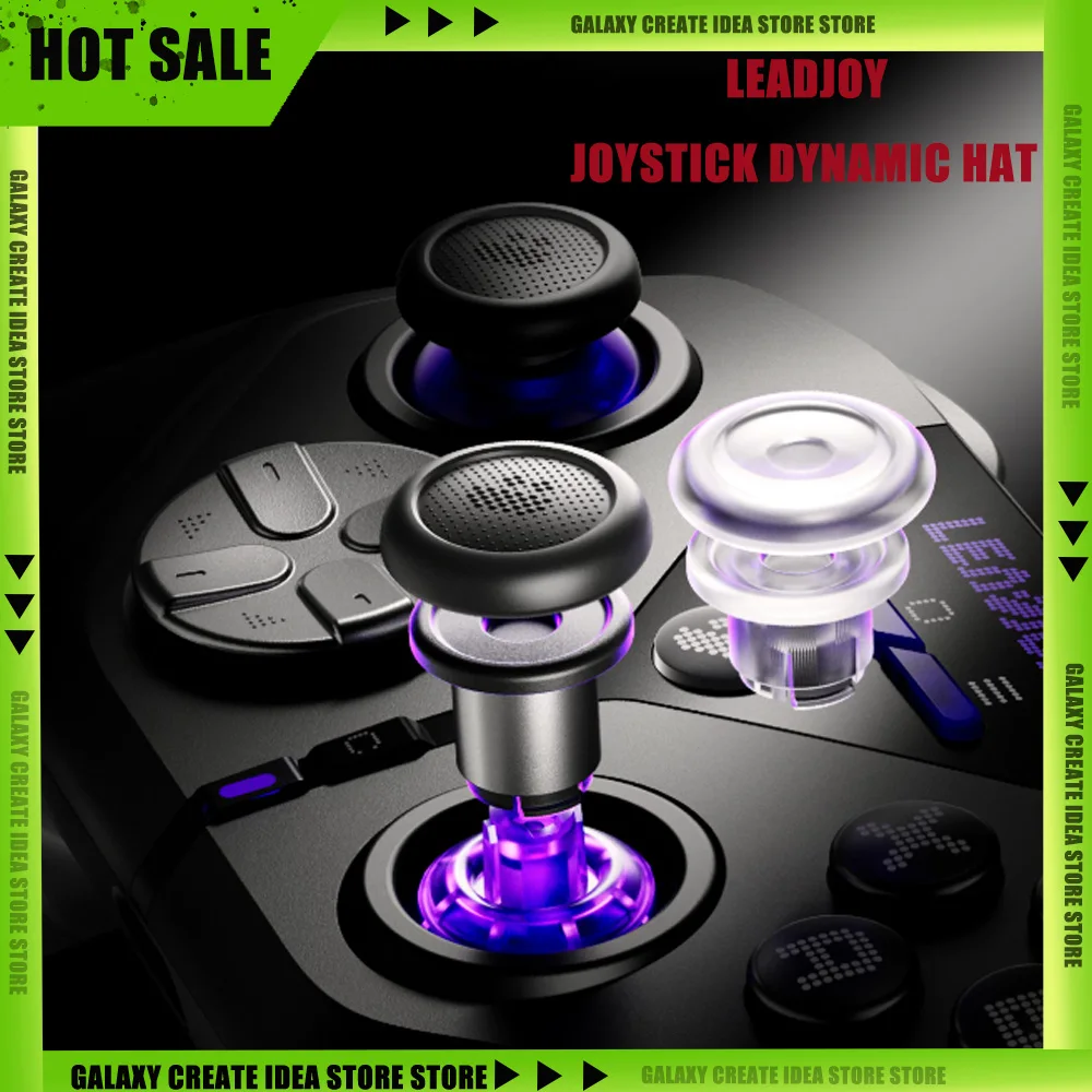 Control de Juego Oficial Leadjoy Xeno Plus, Joystick Especial con Palancas Dinámicas N.° 1 y N.° 2 para una Experiencia de Juego Mejorada, Accesorios
