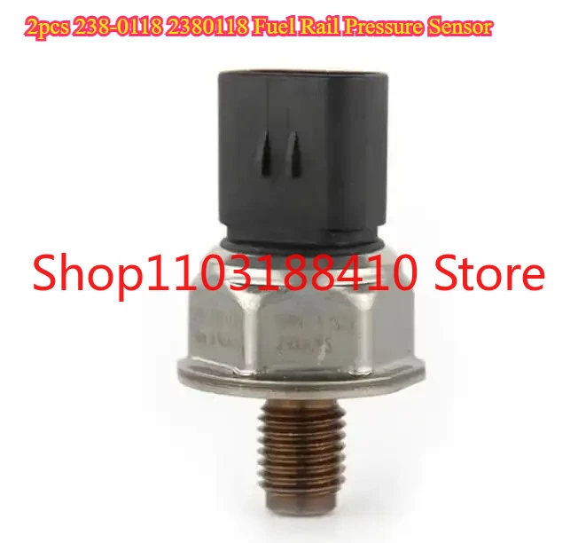 

2piecs 238-0118 2380118 Fuel Rail Pressure Sensor For Caterpillar CAT 312D 313D 319D 320D C4.2 C6.4 3066 Sensor 5PP4-1