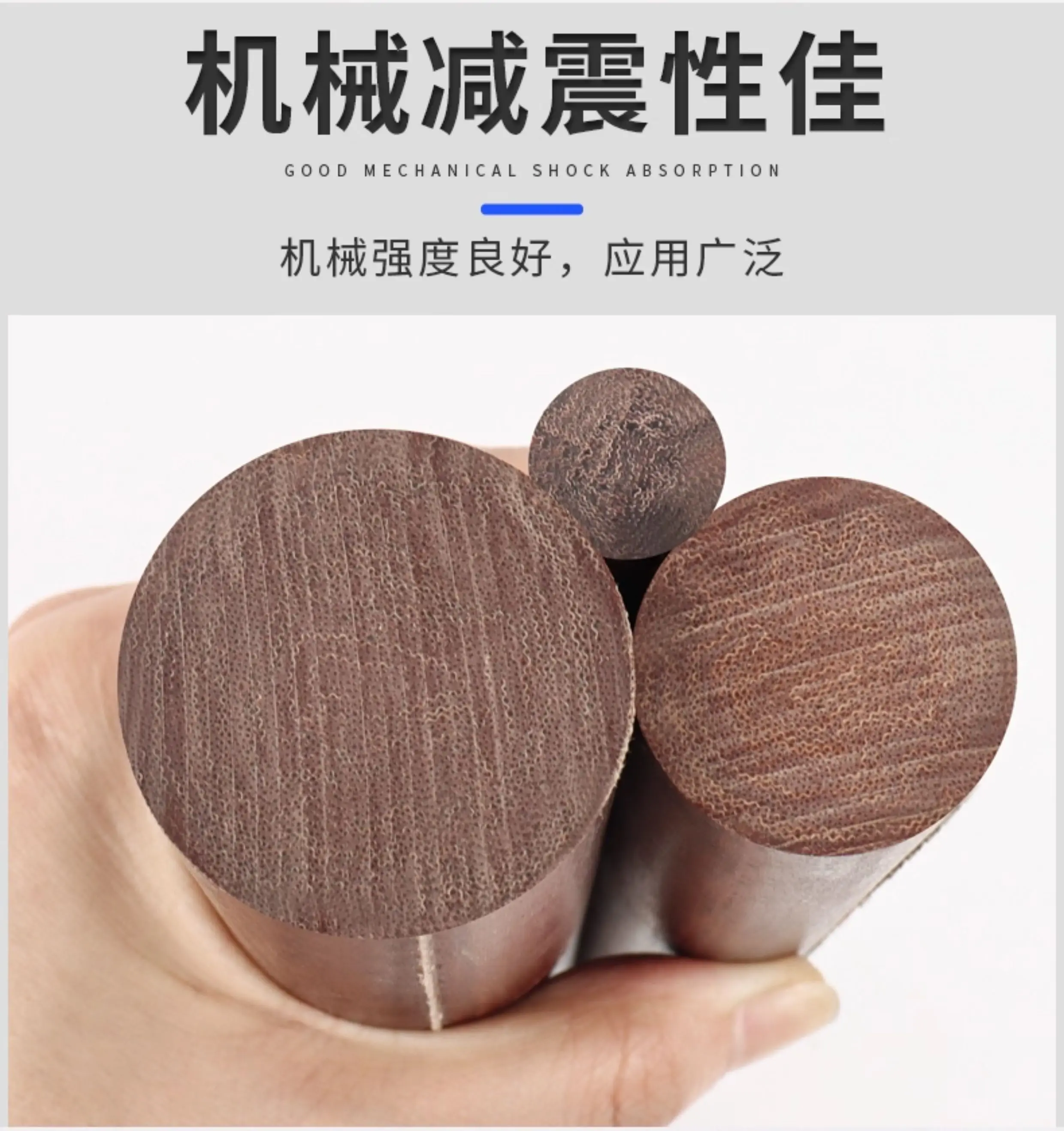 Bakelite Rod Insulation High Temp Resistant Phenolic Resin Laminated Cloth Rod Solid Round Column Diameter 8 200mm