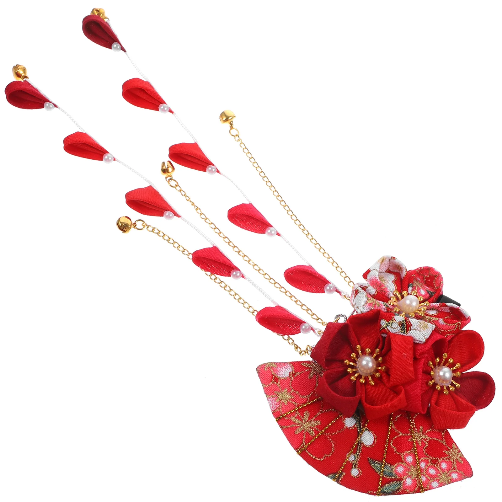 

Japanese Style Hairpin Accessories for Girls Ornaments Women Clip Tassel Tassels Wedding Minkissy Pins Baby Bridal