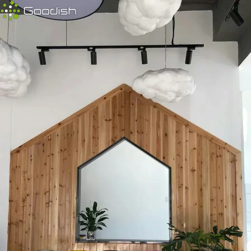 

Modern Simplicity Creamy Croissant Clouds LED Ceiling Lights Art Creative Indoor Lamps for Restaurant Home Decoration Chandelier