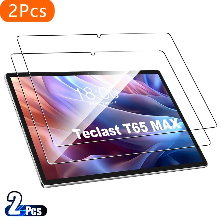 2 pçs para teclast t65 max 13 Polegada protetor de tela de vidro temperado t65max 13 "tablet anti risco hd película protetora