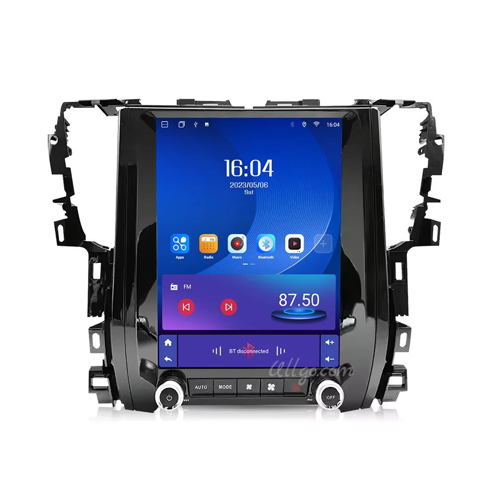 12.1 Vertical Screen Android Car Radio for Toyota Alphard AH30 Vellfire 2015+
