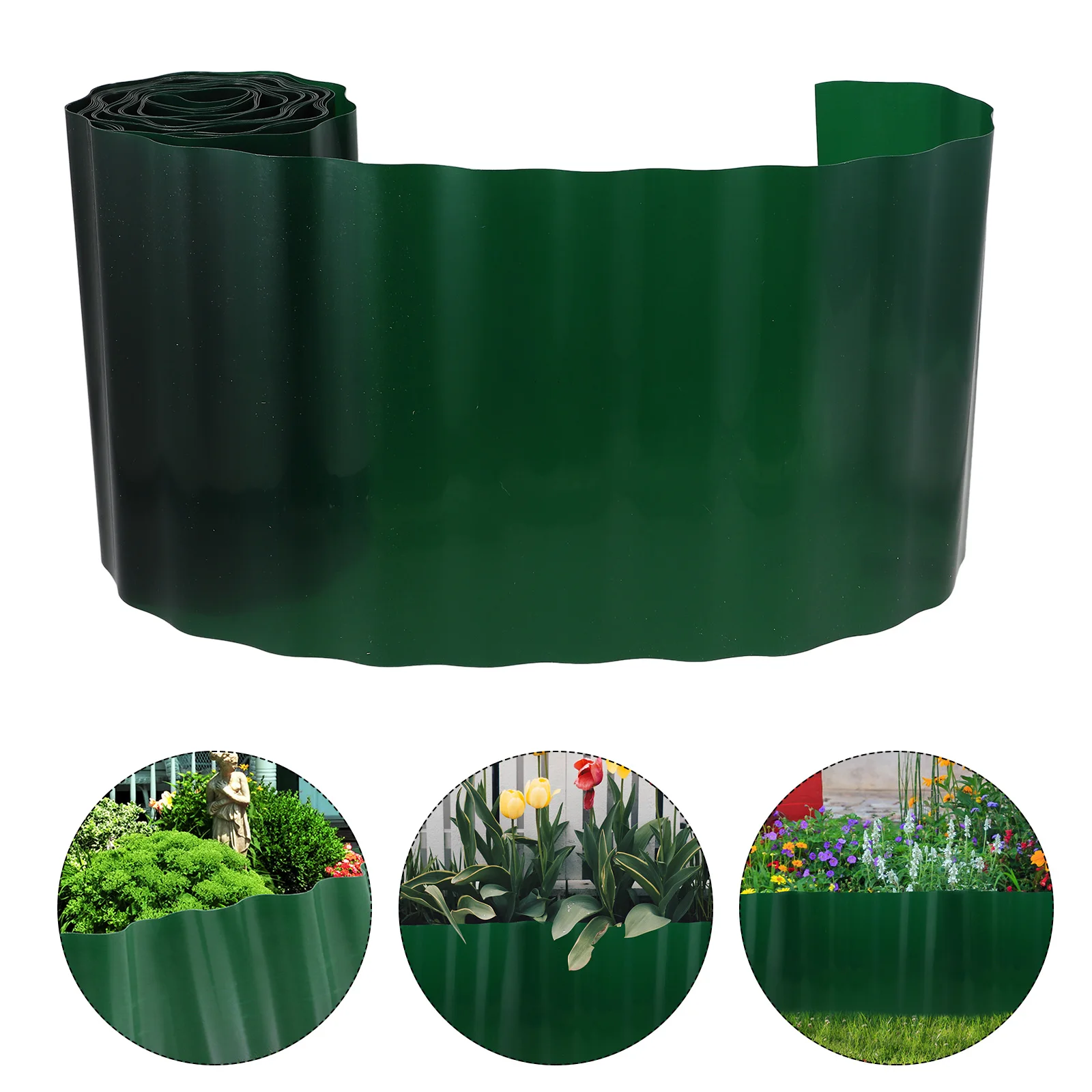 

Garden Fence Border Corrugated Dog Fencing for Dogs Outdoor Wave Decorative Edging