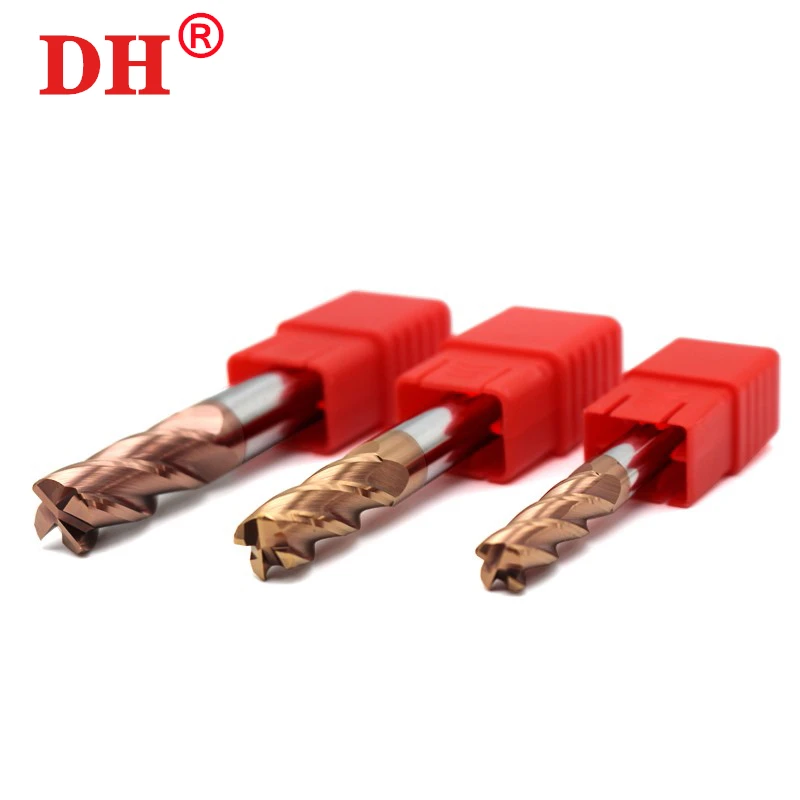 Hrc55 Milling Cutter Alloy Coating Tungsten Steel Tool Cnc Corner Roughing Metal Milling Cutter Kit Top Milling Machine Endmil
