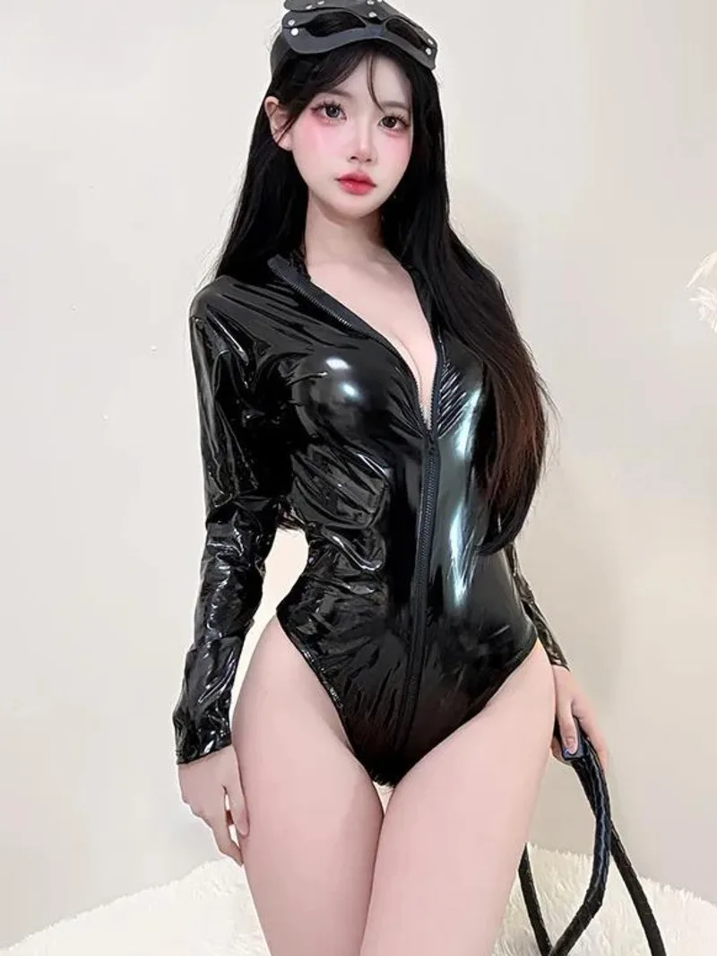 مثير براءات الاختراع والجلود الرغبة النقية نمط داخلية سستة مفتوحة المنشعب الصغيرة الصدر الرغبة النقية بلون داخلية للنساء PIPN