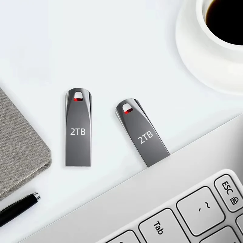 Xiaomi 2 ТБ USB 3.2 Металлические флэш-накопители Высокоскоростной ключ-накопитель 1 ТБ 512 ГБ Портативный USB-накопитель Водонепроницаемая USB-накопитель Memoria