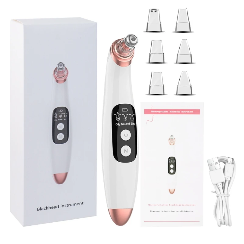 Home Acne Blackheads Export Instrument Beauty Instrument Handheld Pore Cleanser Electric Suction Blackheads Instrument