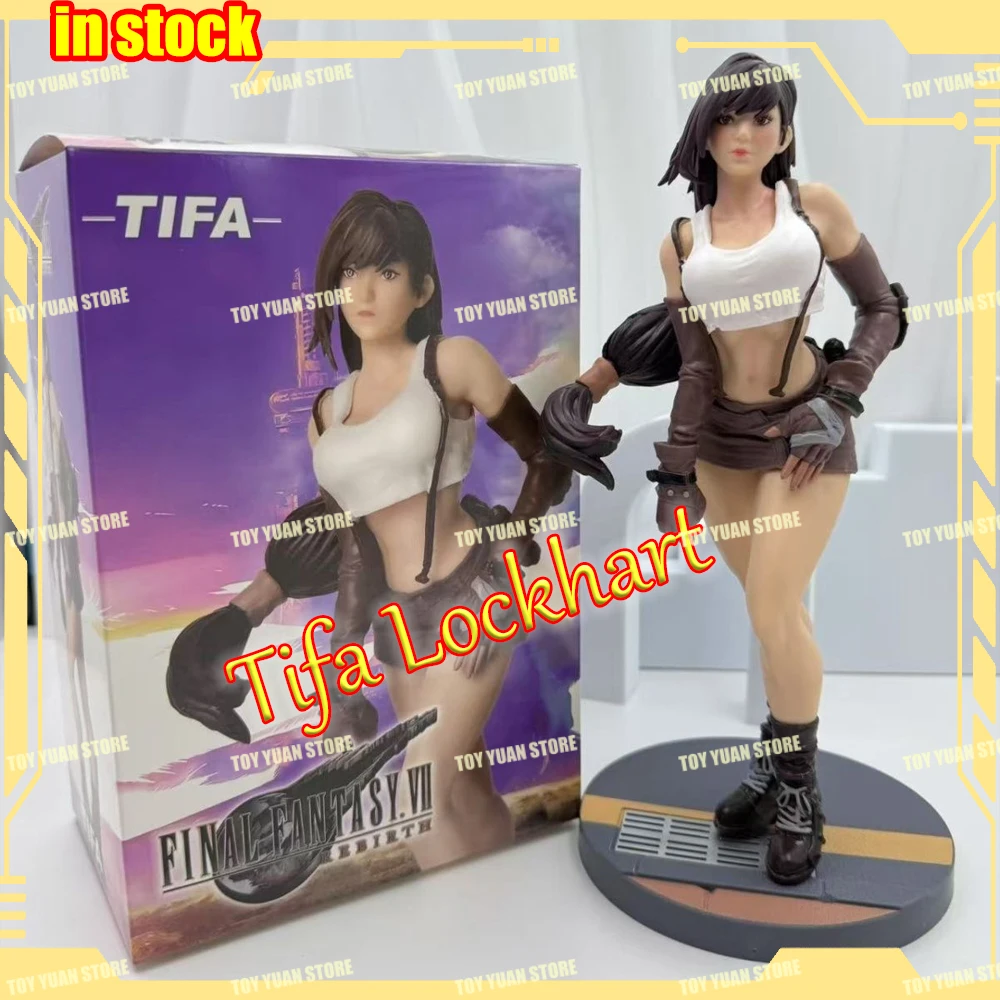 

IN STOCK 2025 New Tifa Lockhart Anime Antion Figure Space Warrior Figurines 26cm PVC Staute Model Colletion Ornament Toys Gift