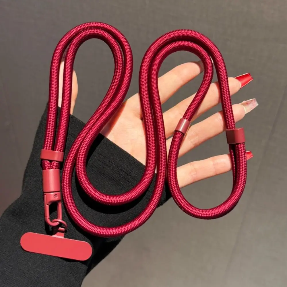 

Rotating Buckle Mobile Phone Lanyard Metal Clip Neck Straps Phone Crossbody Chain Anti Loss Hanging Rope Cell Phone Strap