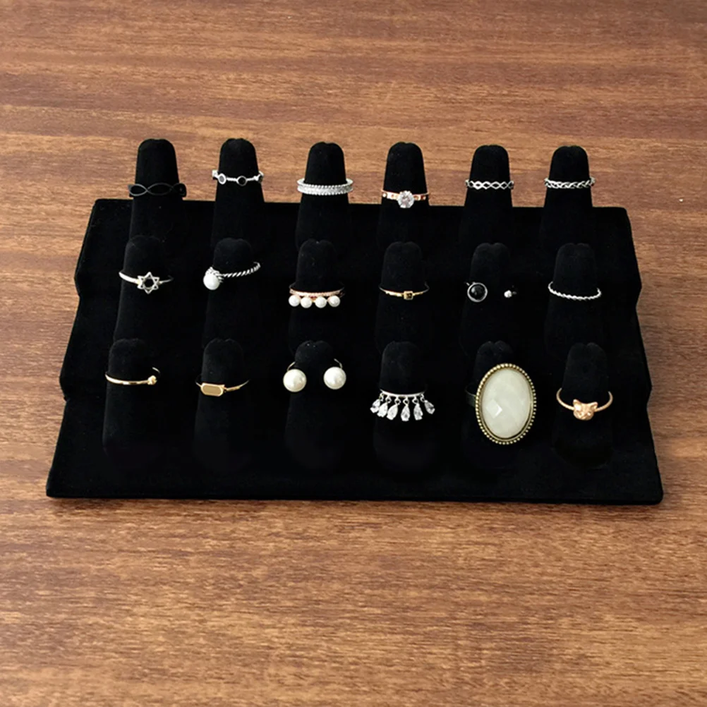 

Ring Display Holder Unique Jewelry Ring Rack Modern Exquisite Design for Boutiques Gift Shops Jewelry Display Stand
