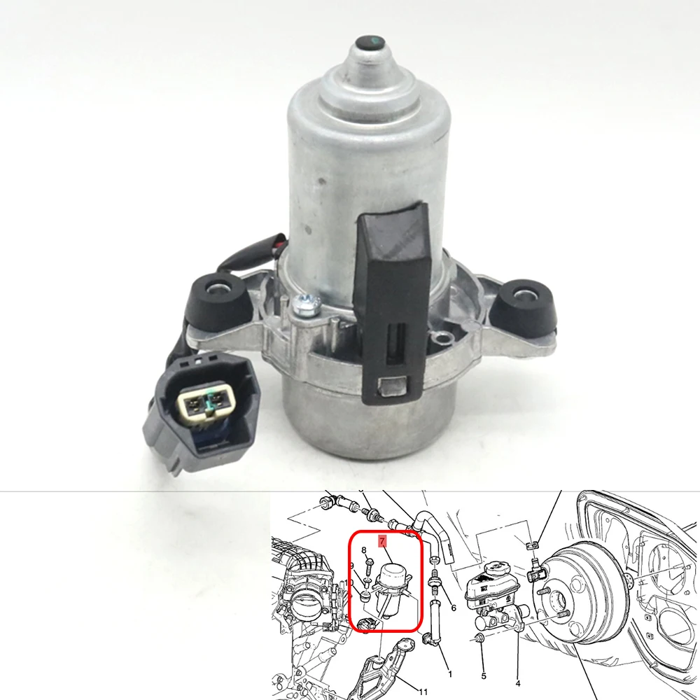 

Electric Vacuum Pump UP28 For Buick Lacrosse Enclave Regal For Chevrolet Cruze Impala Orlando Trax HHR Traverse Captiva Sport