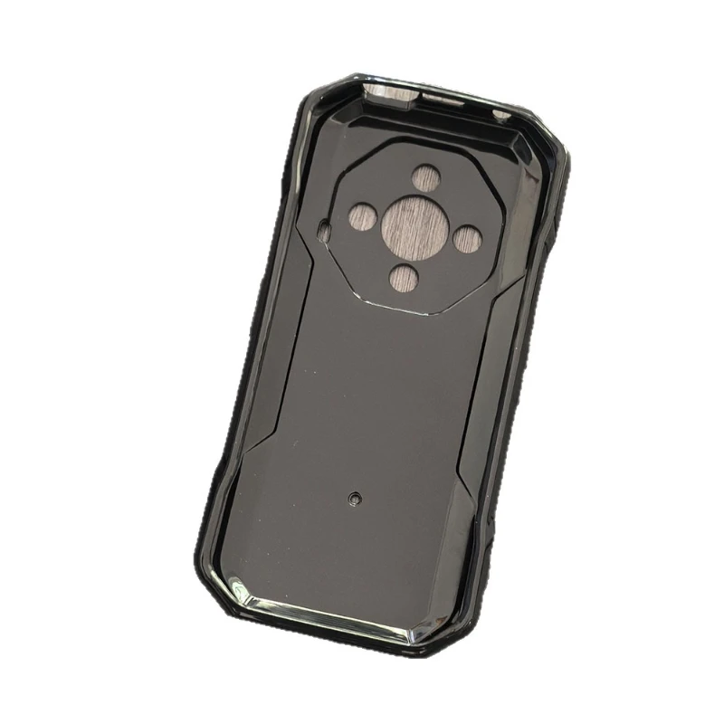 Dla Ulefone Armor X32 Pro Miękkie etui na telefon TPU dla ULEFONE ArmorX32 X32Pro Przezroczysta czarna osłona Silikonowa powłoka ochronna Coque Shell — zdjęcie produktu 4