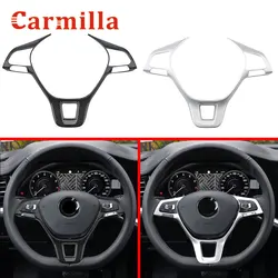Carmilla ABS Car Steering Wheel Cover Trim for Volkswagen VW Passat B8 Variant 2017 - 2021 Accessories Steering Wheel Sequins