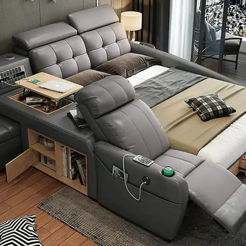 

Роскошный дизайн для хранения вещей, двуспальная кровать, регулируемая кровать, Лидер продаж, массажная кровать muebles de dormitorio muebles кровать подростковая