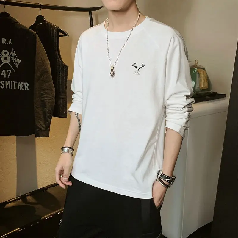 

Base Layer Man Pullovers Baggy Sweatshirts Xxl Bulk Fashion Trends 2025 Clothing Funny Elasticity Korean Luxury T Shirt for Men