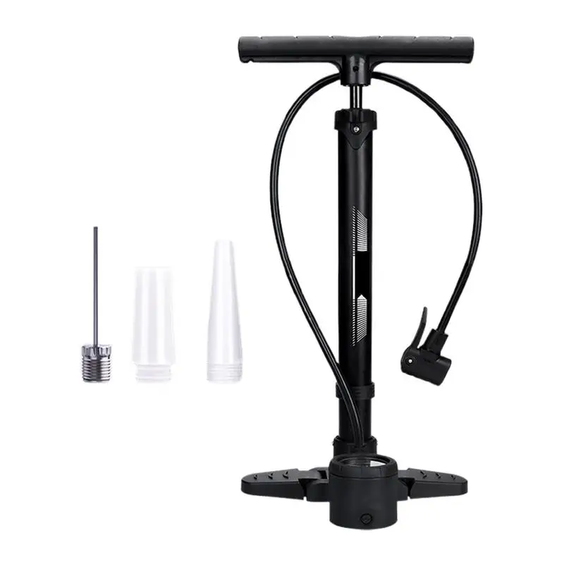 Bike Air Pump 230PSI Bike Air Pump Handheld Air Pump Accessories With 2 Valves Portable Bike Tire Inflator Tools For Mountain