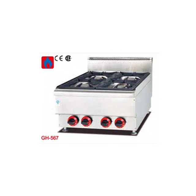 # AChef Prosentials Multifunctional Commercial Gas Stove New Restaurant Counter Top Burners Equipment Food Shop Retail Industrie