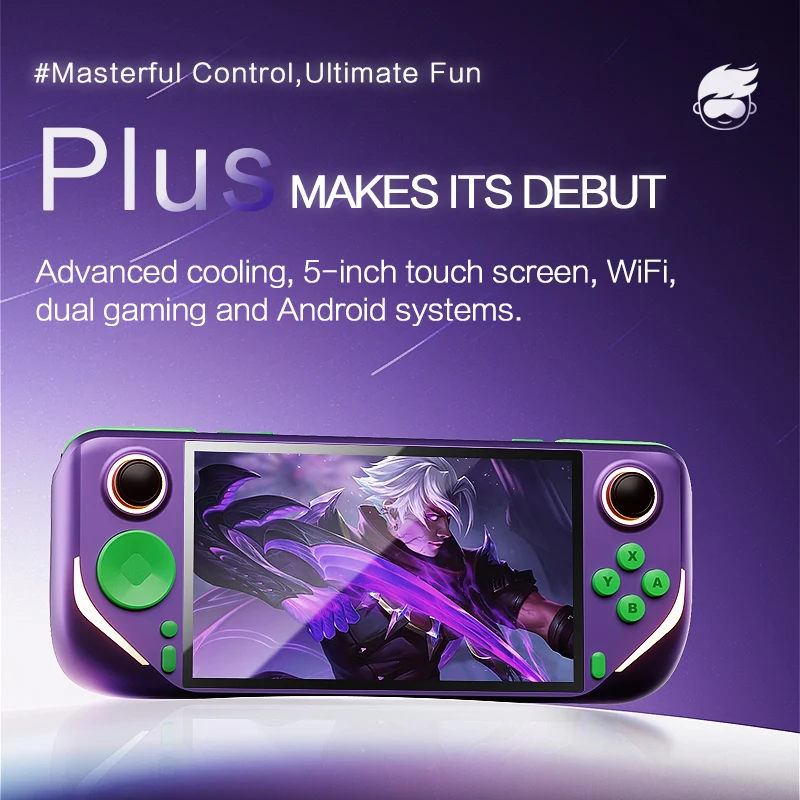 Imagem -02 - Além Disso Handheld Game Console tv Conectar Linux 5.0 Touch Screen Android Suporte Dual System Wifi Psp Ps1 Rk3566 e6